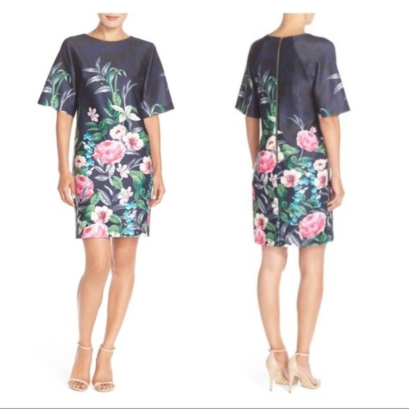 dawn scuba shift dress